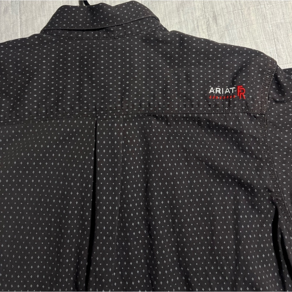Mens Ariat FR flame resistant button up shirt